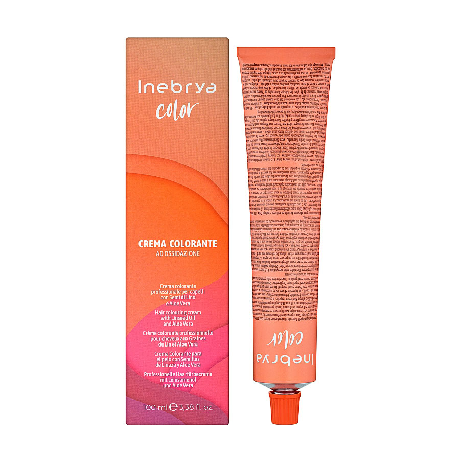 Перманентна крем-фарба для волосся Inebrya Color 3/00 Intense Dark Chestnut, 100 мл